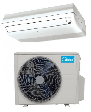 Midea MUE-18HRFN8-SP parapet-mennyezeti hűtő-fűtő split klíma szett, 5,3kW, A++/A+ - Parapet-mennyezeti klíma