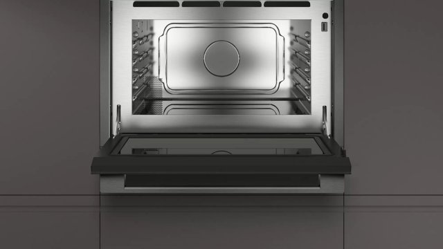 Neff C17UR02G0 N70 beépíthető mikrohullámú sütő, 36 liter, 900W, grafitszürke - Beépíthető Mikrosütő, Gőzpároló