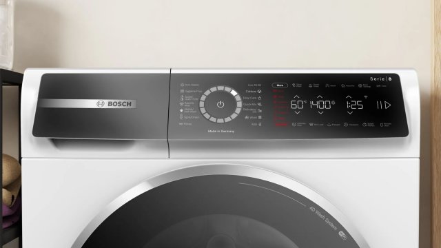 Bosch WGB25400BY elöltöltős mosógép, 10kg, 1400 fordulat, A, Home Connect - Elöltöltős mosógép, mosó-szárító