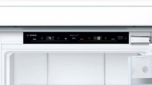 Bosch KIF86HDD0 beépíthető kombinált hűtőszekrény, 156+67 liter, D, Noforst - Beépíthető hűtő, fagyasztó, borhűtő