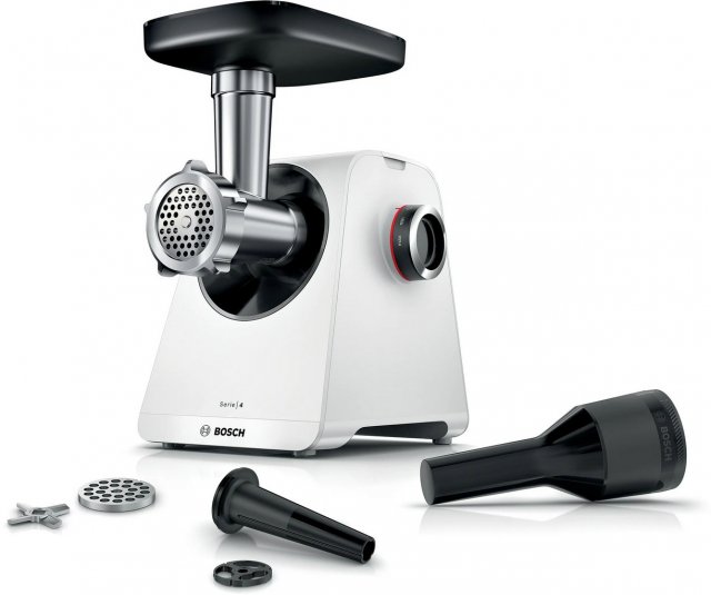 Bosch MFWS420W húsdaráló, 1900W, fehér - Aprító, turmix, mixer, húsdaráló