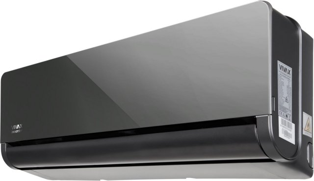 Vivax ACP-12CH35AEHI+ Gray Mirror H-Design, Oldalfali, Inverteres, hűtő-fűtő split klíma szett, 3,5kW, A+++/A++, Wifi ready - Split klíma