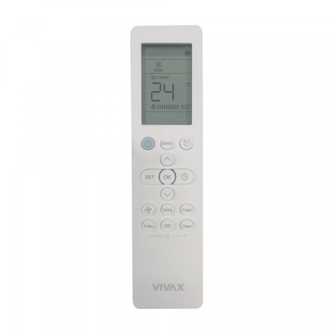 Vivax ACP-12CH35AERI+ Gold R-Design, Oldalfali, Inverteres, hűtő-fűtő split klíma szett, 3,5kW, A+++/A++, Wifi ready - Split klíma