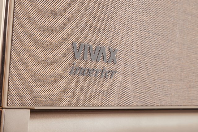 Vivax ACP12CH35AEHI+Gold oldalfali inverteres hűtő-fűtő design split klíma szett, 3,5kW, A+++/A++, csepptálca fűtés, Wifi ready - Split klíma