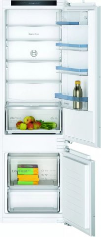 Bosch KIV87VFE0 beépíthető hűtőszekrény 200+70liter, E - Beépíthető hűtő, fagyasztó, borhűtő