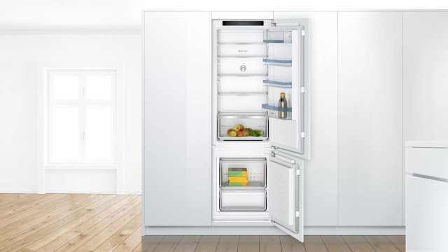 Bosch KIV87VFE0 beépíthető hűtőszekrény 200+70liter, E - Beépíthető hűtő, fagyasztó, borhűtő