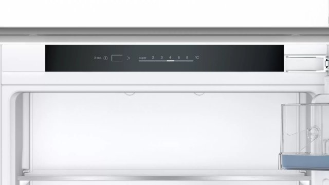 Bosch KIV87VFE0 beépíthető hűtőszekrény 200+70liter, E - Beépíthető hűtő, fagyasztó, borhűtő