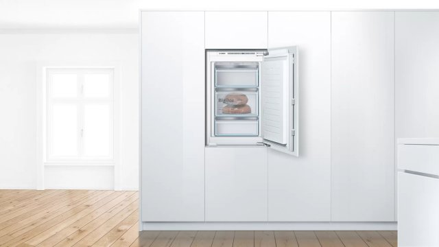 Bosch GIV21AFE0 beépíthető fagyasztószekrény, 96 liter, E - Beépíthető hűtő, fagyasztó, borhűtő