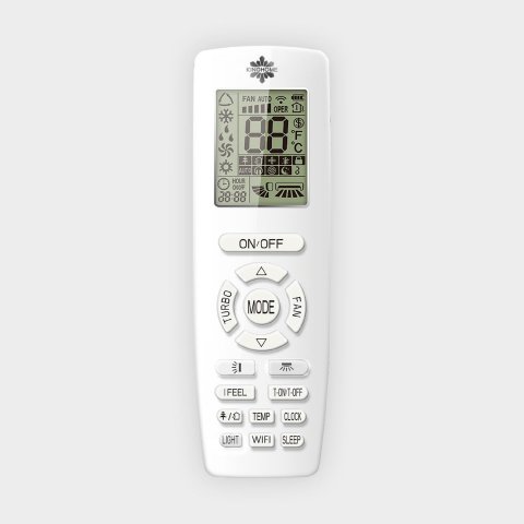 Kinghome KWH12AZBXB-K6DNA1F Primor inverteres hűtő-fűtő split klíma szett, 3,2kw, A++/A+, Wifi - Split klíma