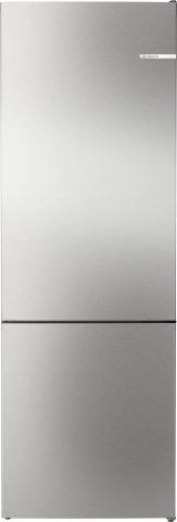 Bosch KGN492IAF kombinált hűtőszekrény, 311+129 liter, A, inox, NoFrost - Szabadonálló hűtő, hűtőszekrény
