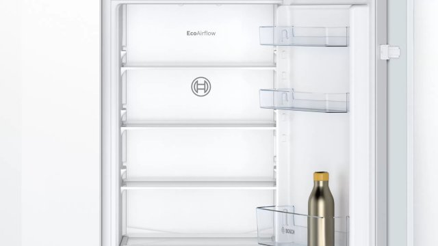Bosch KIN86NSE0 beépíhető kombinált hűtőszekrény, 184+76 liter, E, NoFrost - Beépíthető hűtő, fagyasztó, borhűtő