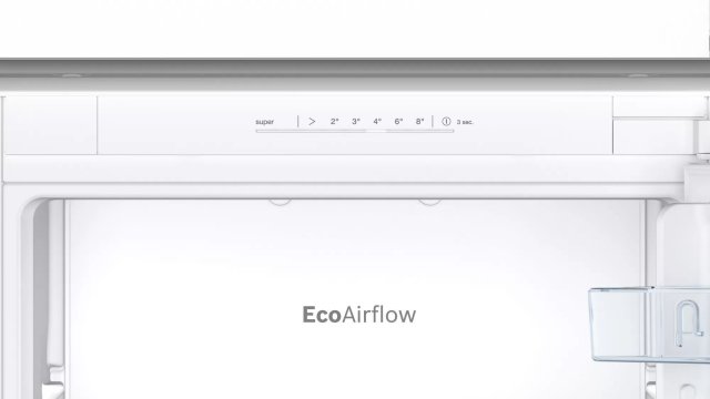Bosch KIN86NSE0 beépíhető kombinált hűtőszekrény, 184+76 liter, E, NoFrost - Beépíthető hűtő, fagyasztó, borhűtő