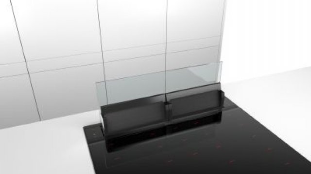 Bosch DDW88MM66 munkapultba süllyeszthető elszívó, 80cm, üveg, 775m3, Home Connect - Páraelszívó