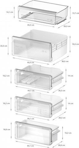 Bosch KIN96VFD0 beépíthető kombinált hűtőszekrény, 215+75 liter, D, NoFrost - Beépíthető hűtő, fagyasztó, borhűtő