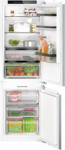 Bosch KIN86SDD0 Serie 6 beépíthető kombinált hűtőszekrény, 184+76 liter, D, NoFrost - Beépíthető hűtő, fagyasztó, borhűtő