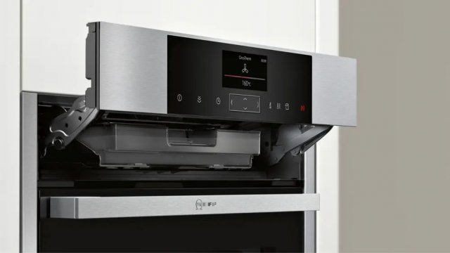 Neff C15FS22N0 N90 beépíthető kompakt gőzsütő, 46liter, 16 funkció, A - Beépíthető sütő, gőzsütő
