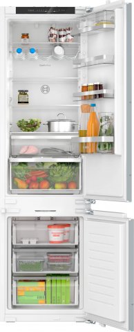 Bosch KIN96ADC0 beépíthető kombinált hűtőszekrény, 215+75 liter, C - Beépíthető hűtő, fagyasztó, borhűtő