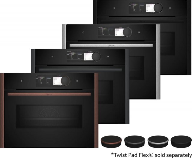 Neff C29MY7MY0 beépíthető Flexdesign kompakt sütő mikrohullám fukcióval, 45 liter - Beépíthető sütő, gőzsütő
