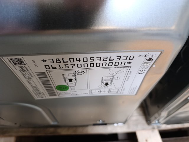 Bosch HBG7341B1 beépíthető sütő, 71 liter, 14 funkció, A+, Home Connect